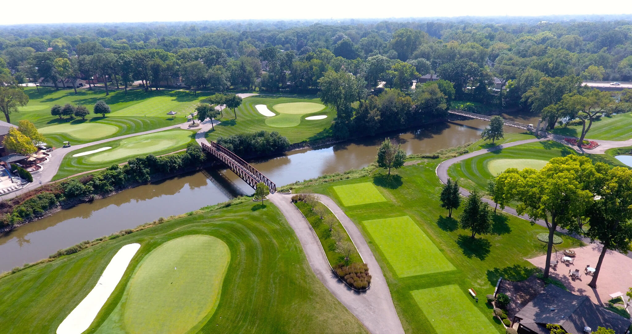 aerial view